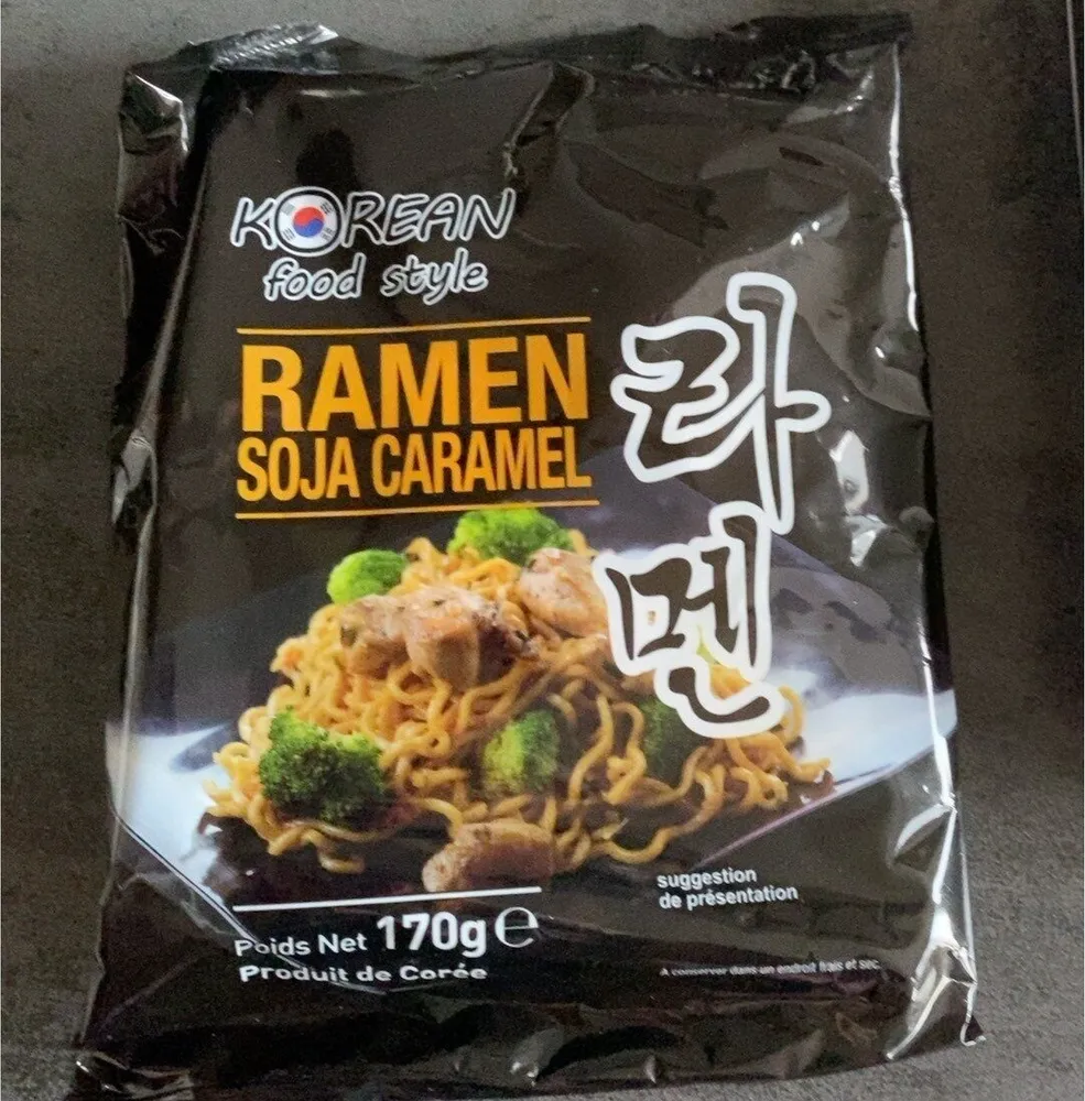 Ramen soja caramel