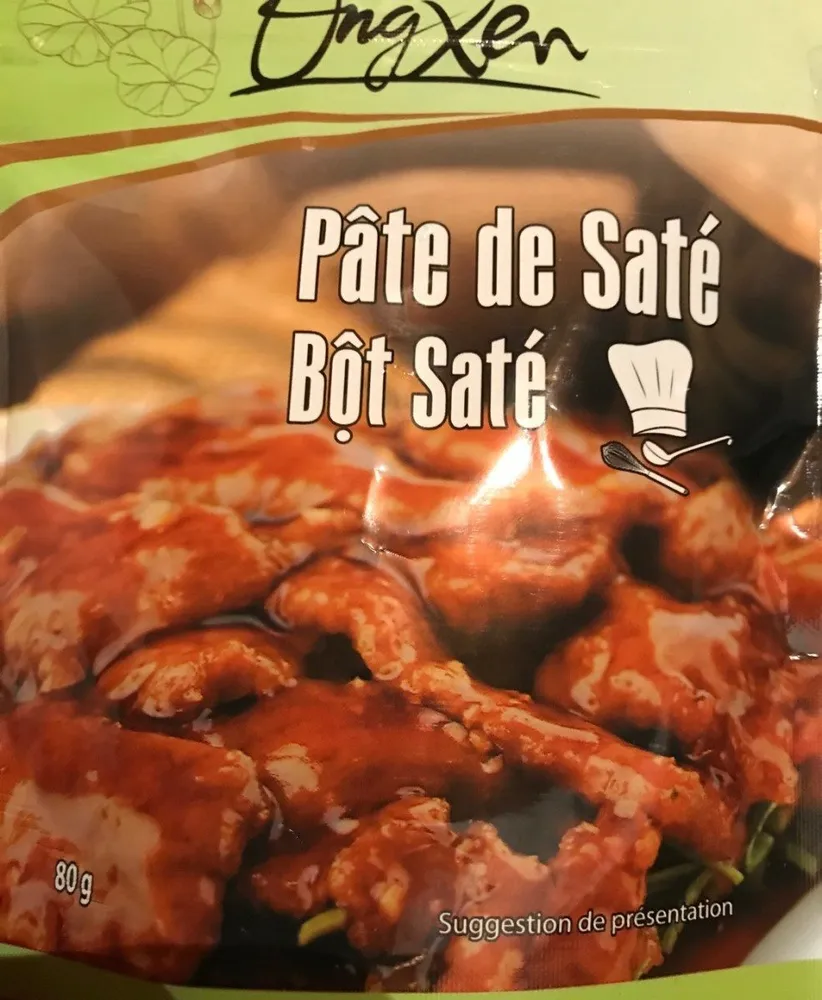 Pâte de Saté