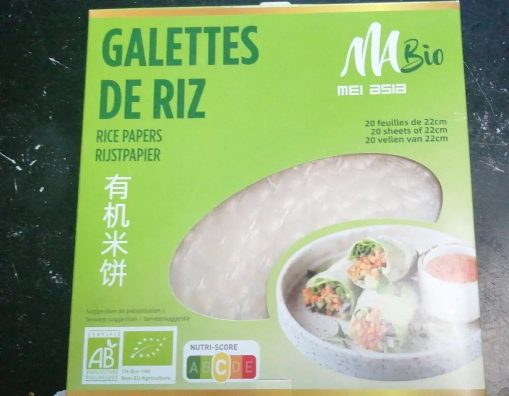 Galettes de riz