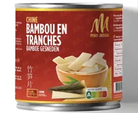 Bambou en tranches