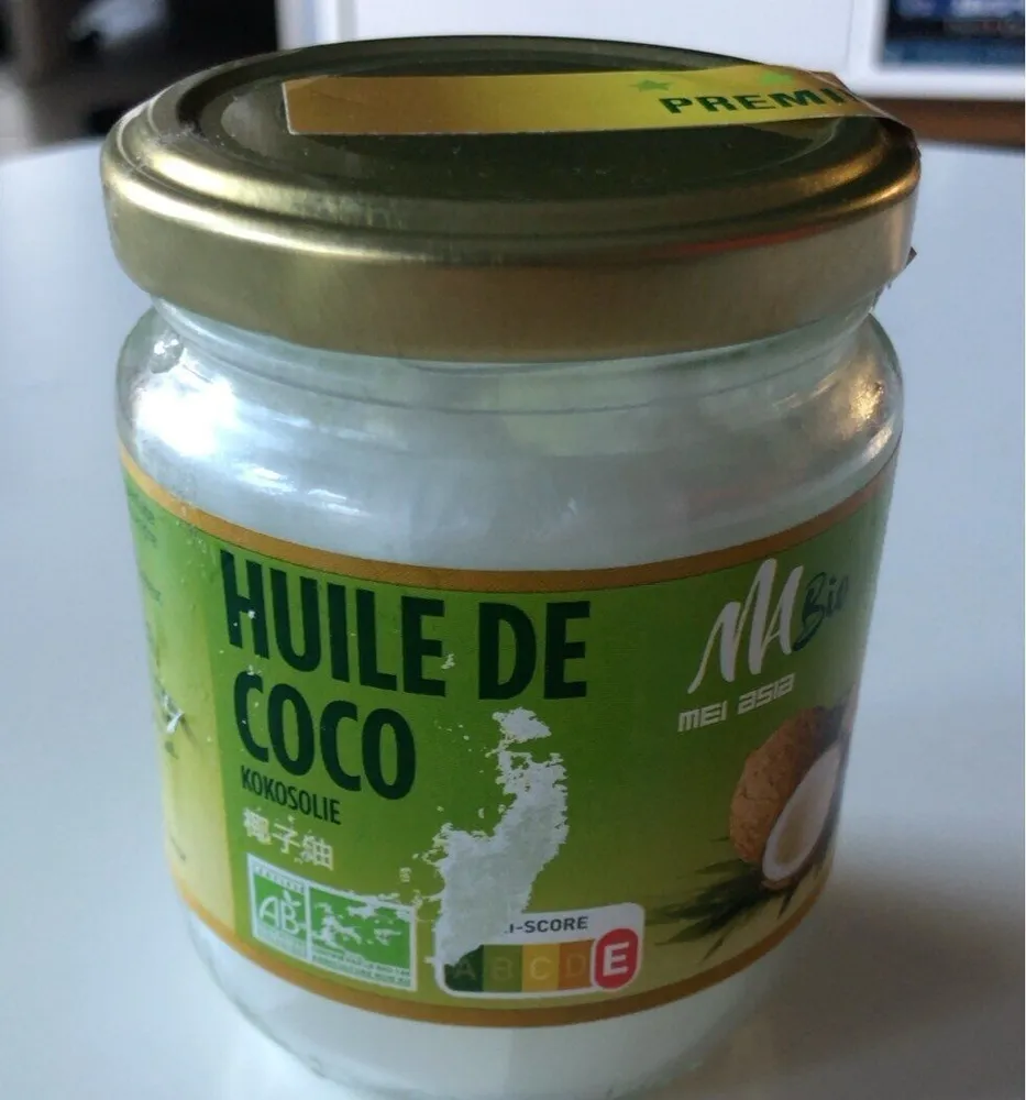 Huile de coco