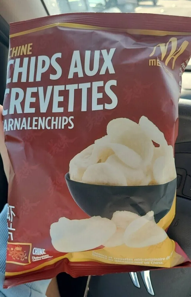 Chips aux crevettes