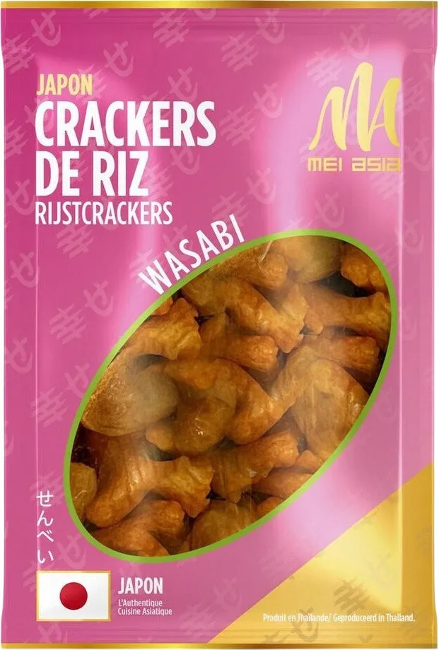 Crackers de riz - wasabi