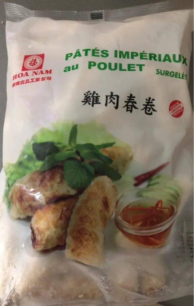 Patés imperiaux au poulet