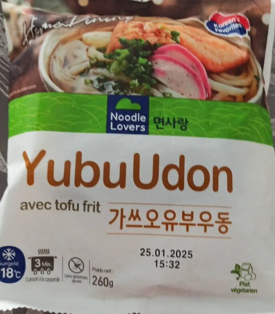 YubuUdon avec tofu frit
