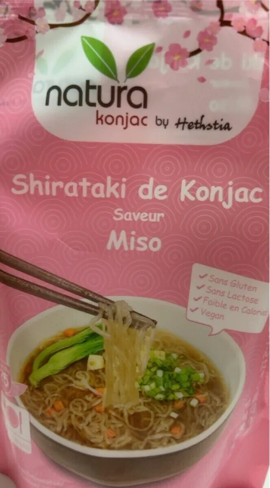 Shirataki de Konjac Saveur Miso