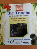 Mini the Tuocha au jasmin et rose MONT ASIE, 30 mini sachets
