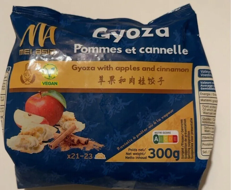 Gyoza pommes et cannelle