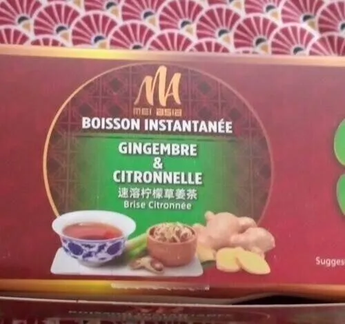Gingembre et citronnelle