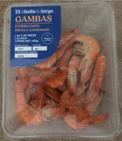 Gambas Entières Cuites
