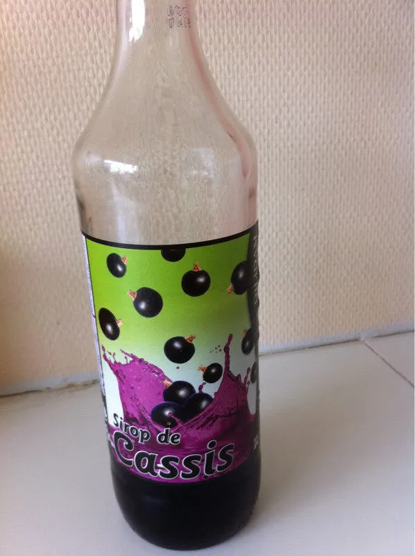 Sirop de cassis