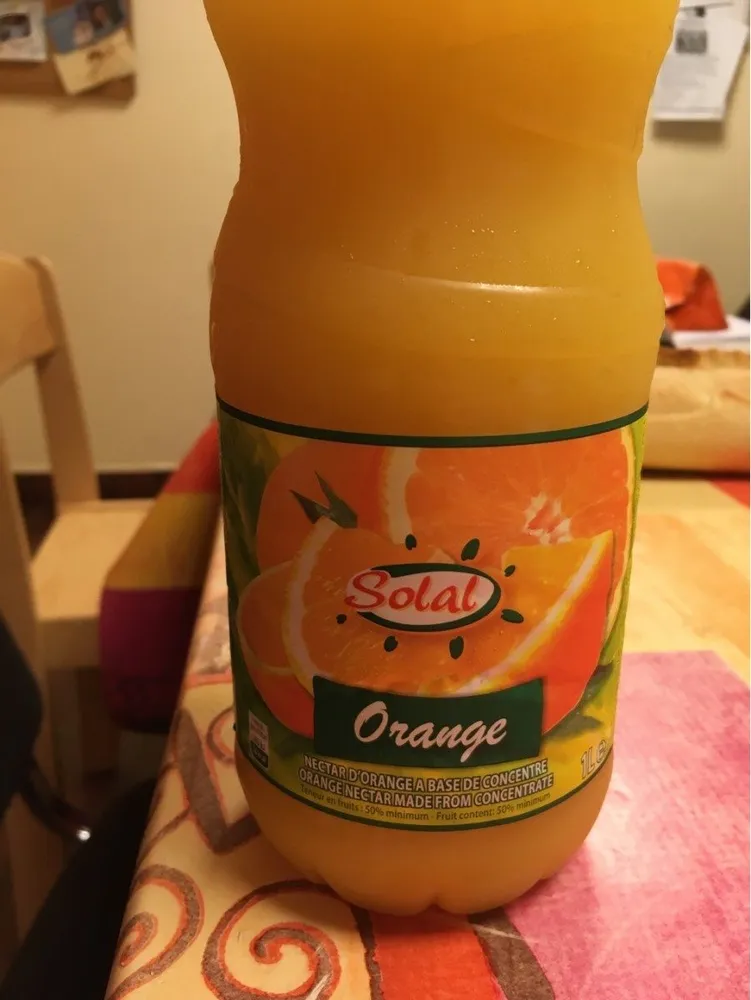 Jus d'orange