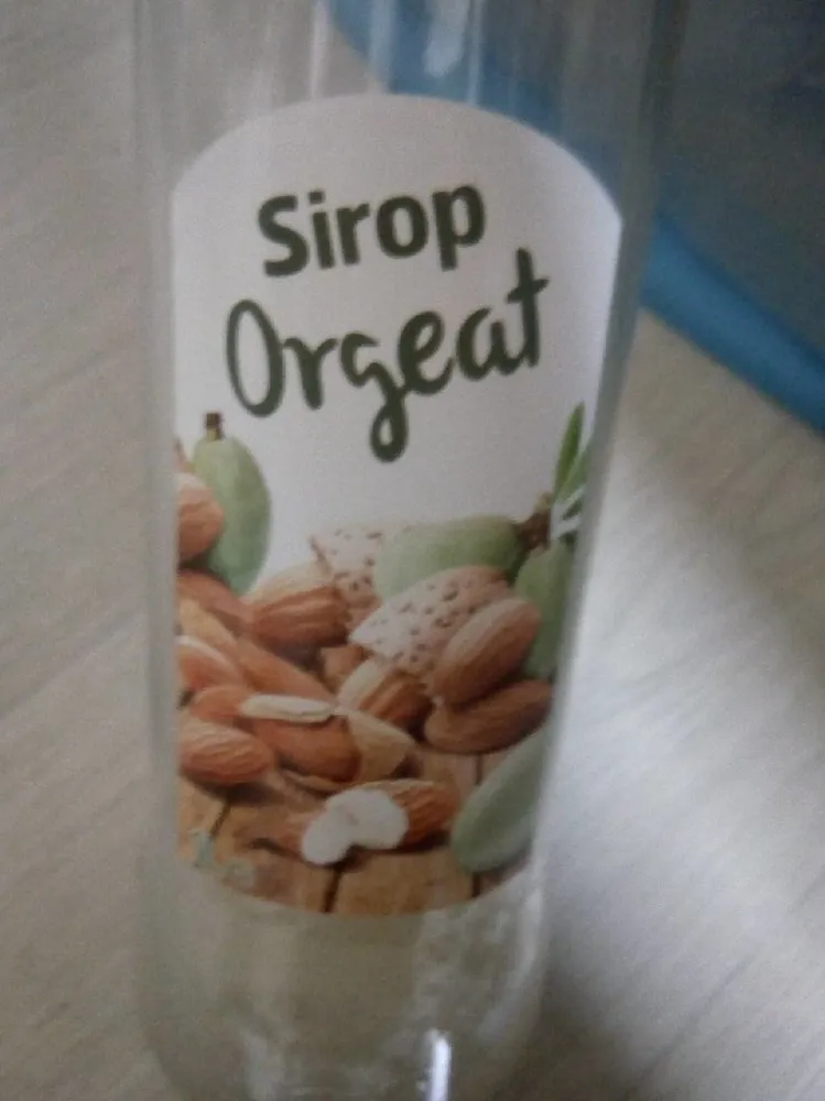 Sirop d'orgeat