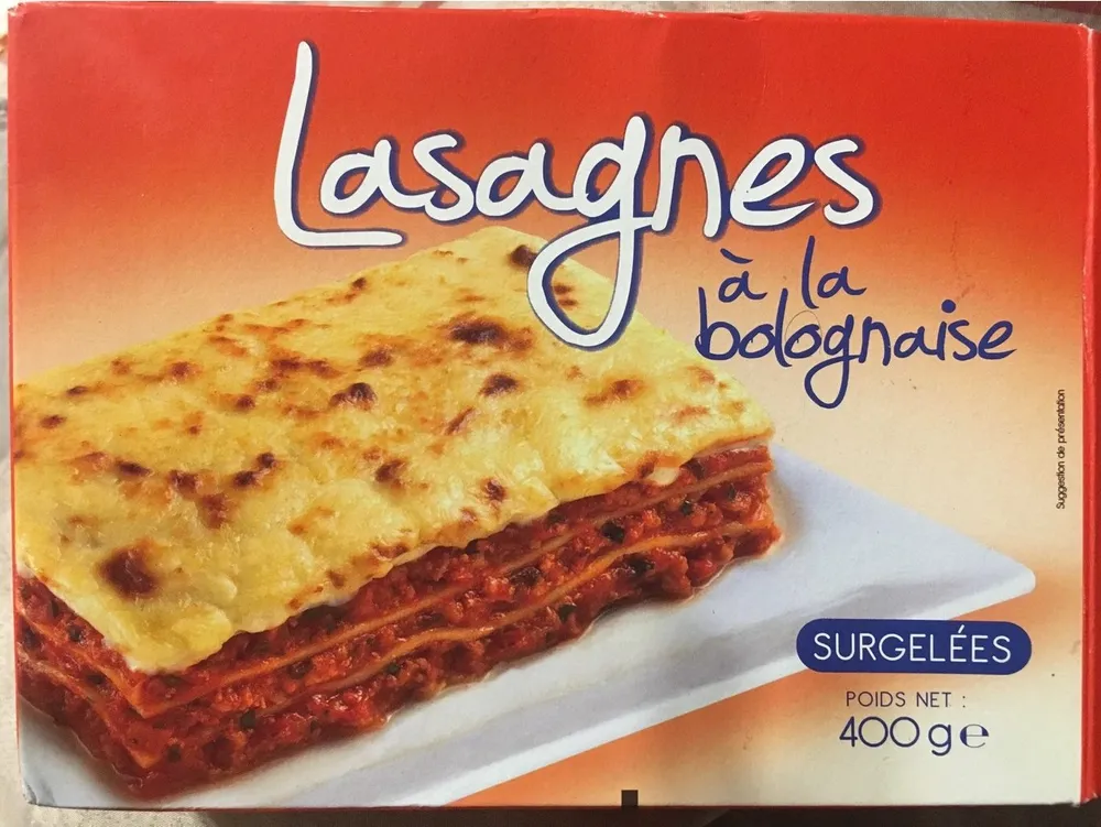 Lasagnes à la Bolognaise