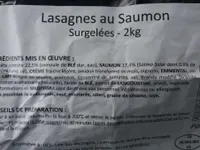 Lasagnes au saumon