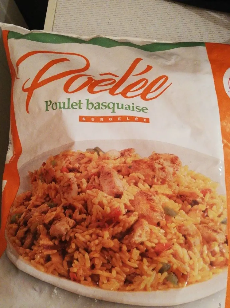 Poêlée poulet basquaise
