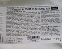 Risotto au poulet et au chorizo