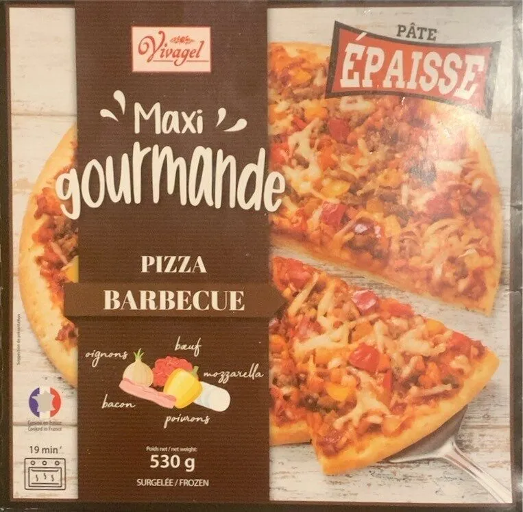 Pizza barbecue Maxi gourmande