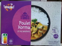 Poulet Korma et riz Basmati