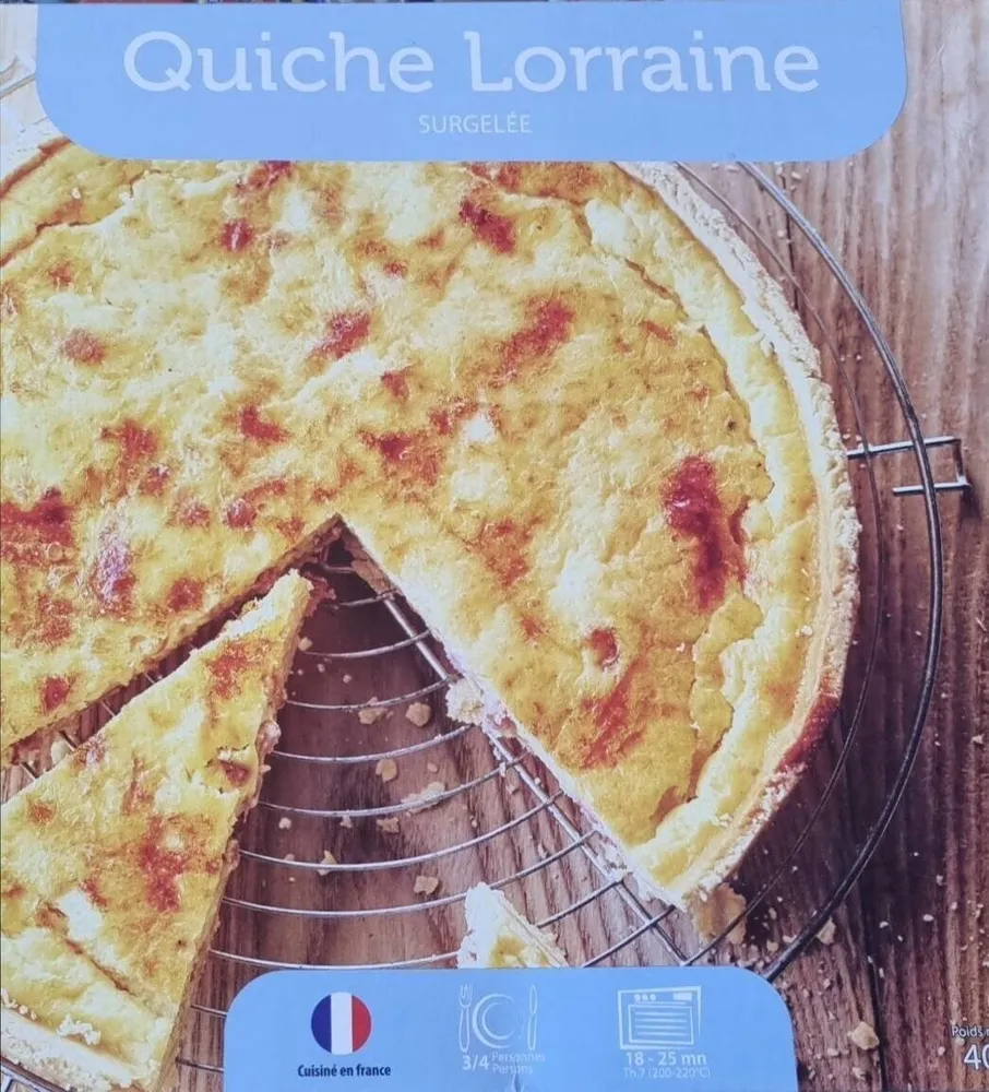 Quiche Lorraine surgelée