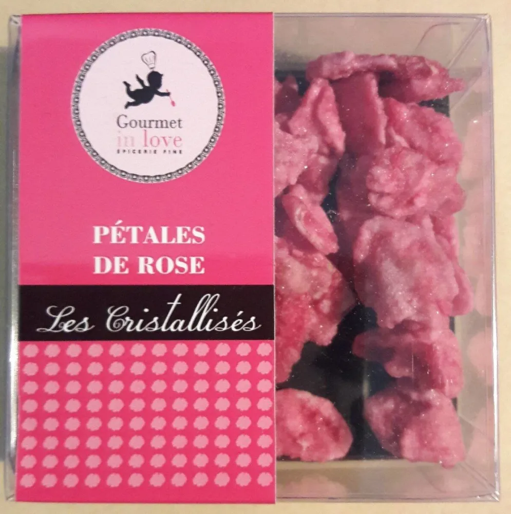 Pétales de rose - Les cristallisés