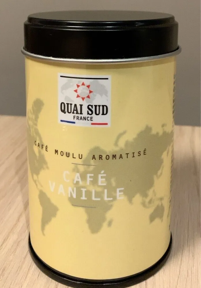 Café moulu aromatisé vanille