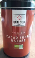 Cacao sucré nature
