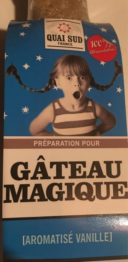 Preparation pour gateau magique