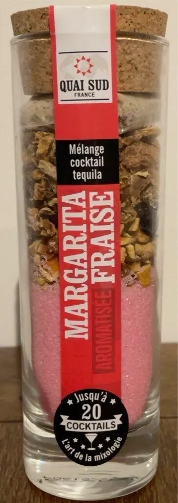 Mélange cocktail tequila - aromatisée fraise