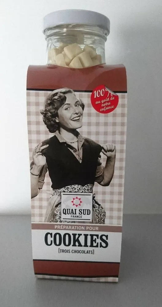 Préparation pour cookies - 3 chocolats