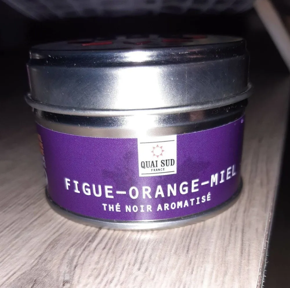 Thé noir figue orange miel