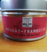 Thé noir aromatisé Nougat-Framboise