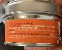 The noir aromatise pain d epices