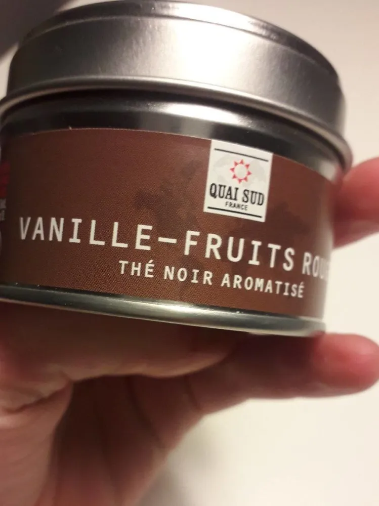 Vanille fruits rouges