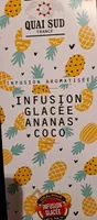 Infusion glacée ananas coco