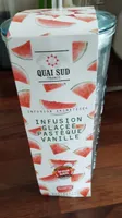 Infusion glacée pastèque vanille
