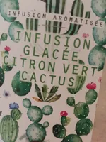 Infusion glacée citron vert cactus