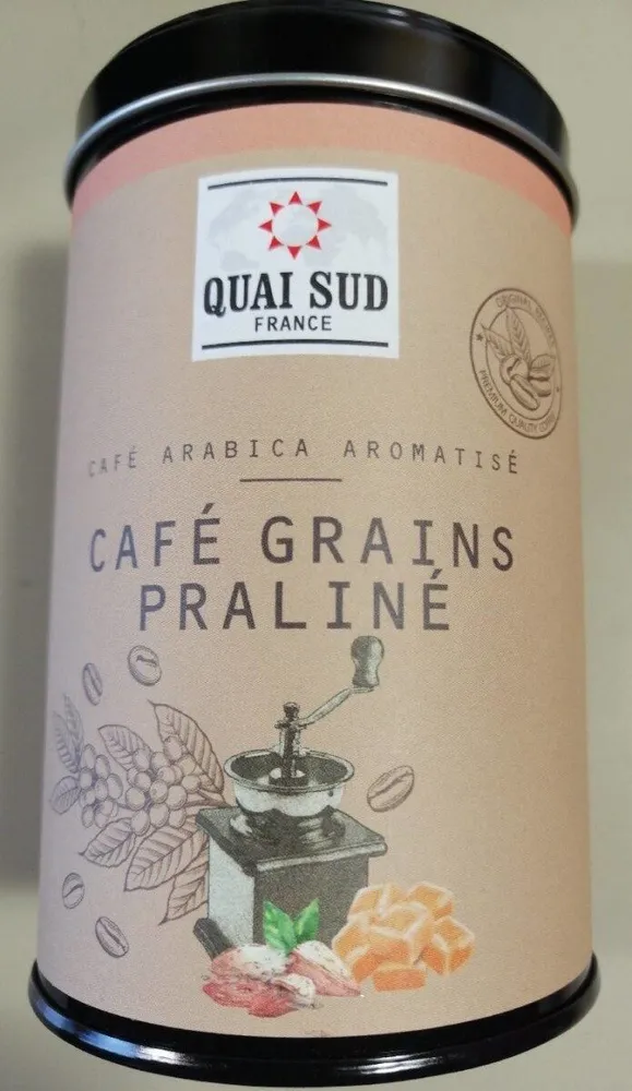 Café grains praliné
