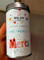Thé noir aromatisé "merci"