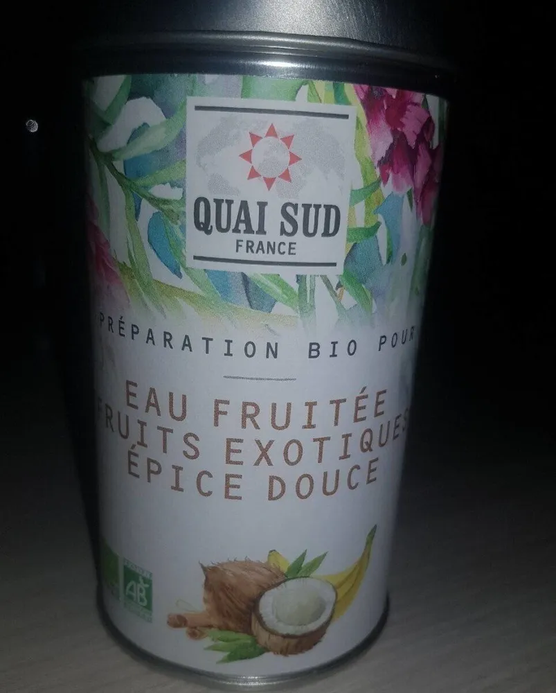 Eau fruitée fruits exotiques/ épice douce
