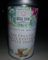 Eau fruitée fruits exotiques/ épice douce