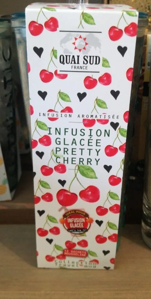 Infusion glacée chery