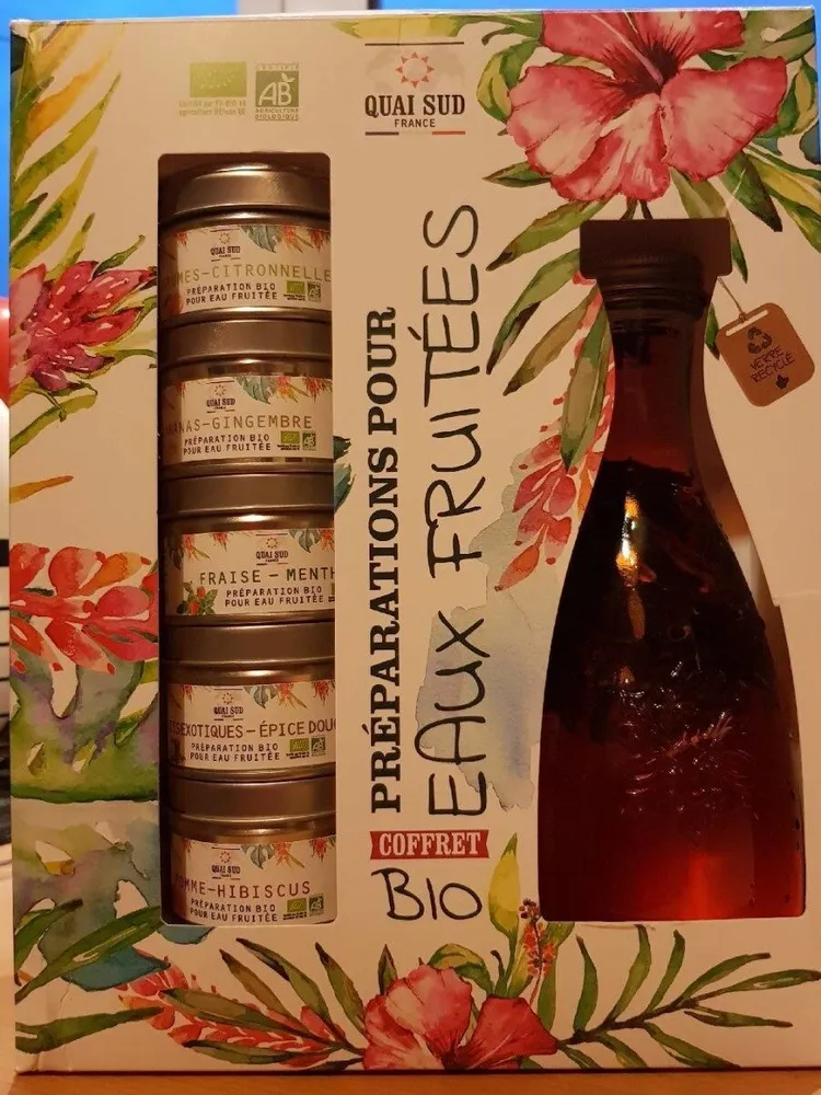 Préparations pour eaux fruitées bio