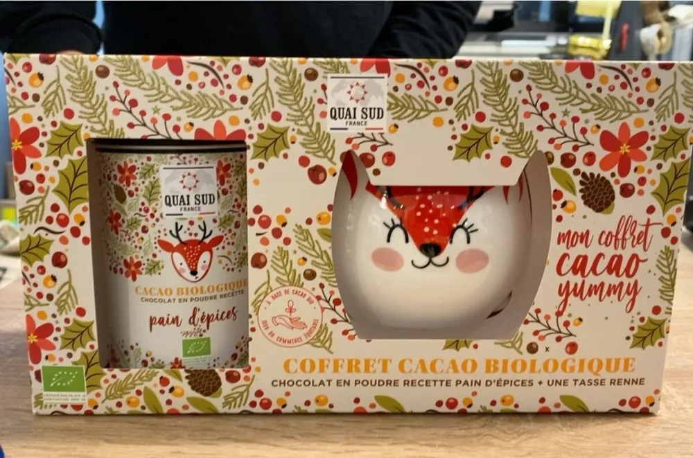 Coffret cacao biologique - pain d’epices