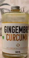 Gingembre curcuma les concentrés biologiques