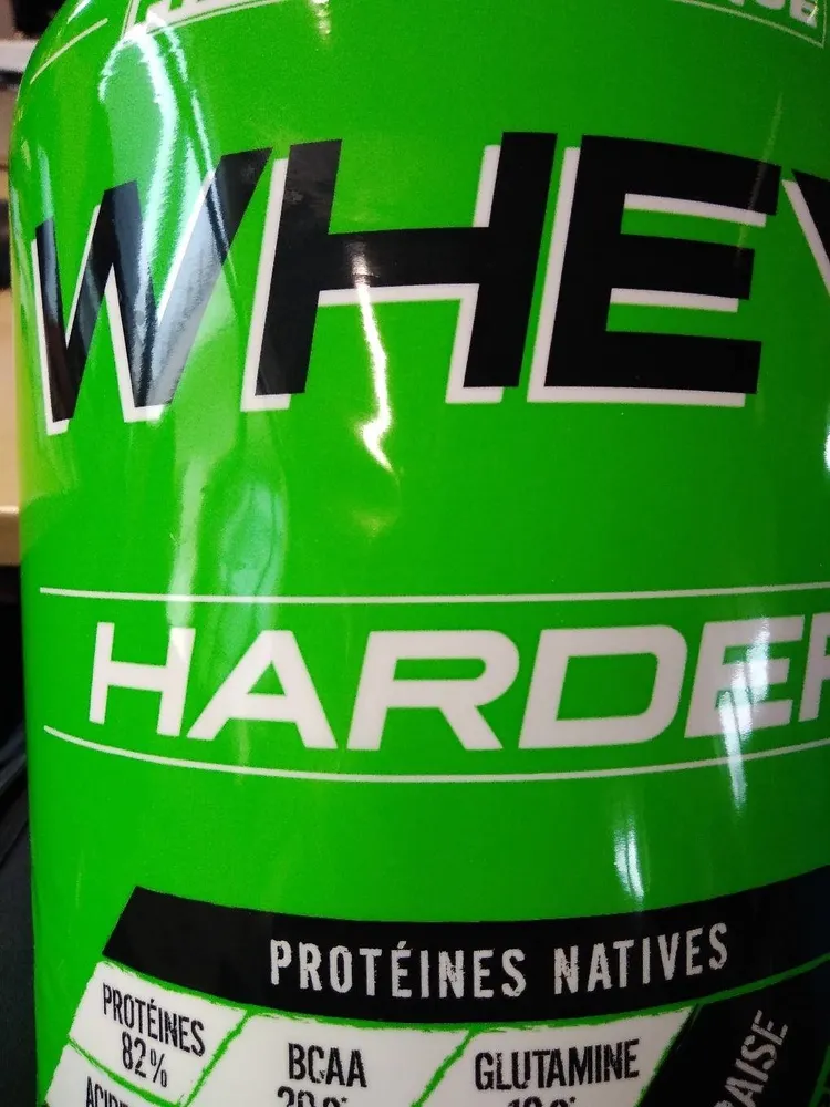 Whey Harder goût fraise