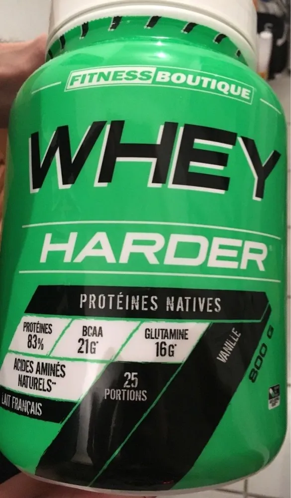 WHEY HARDER