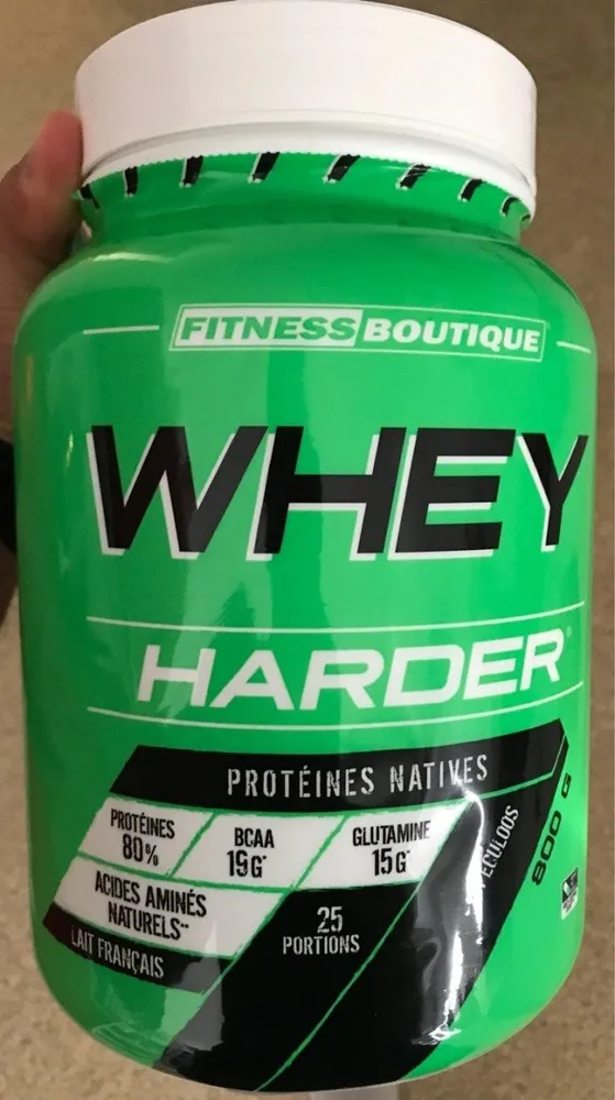 Whey harder