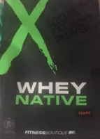 Whey Native Fraise