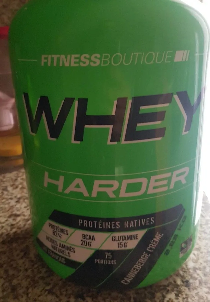 Whey - Canneberge crème